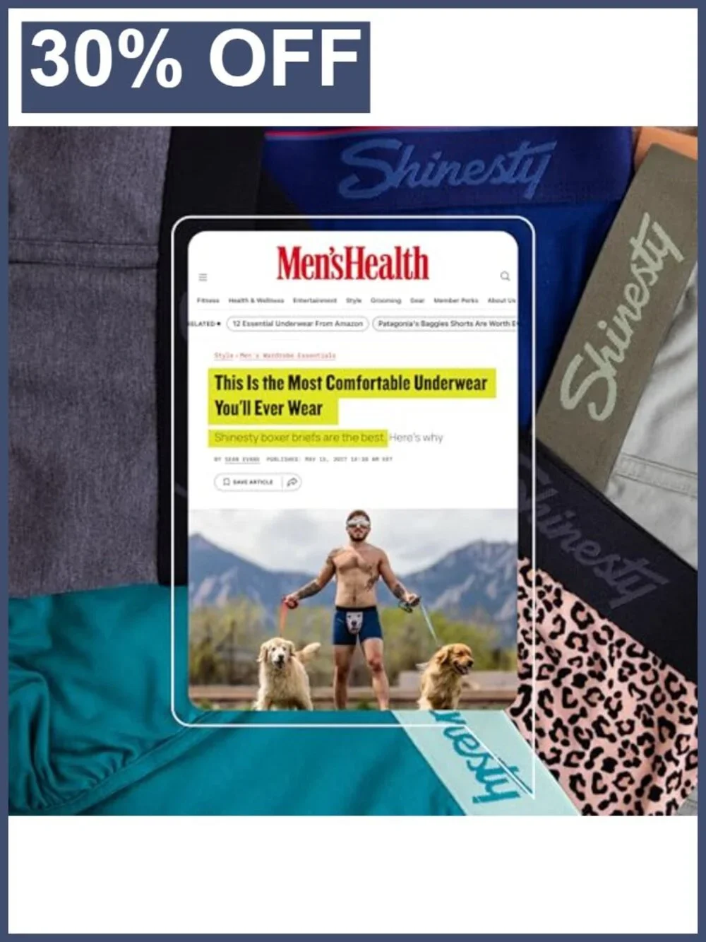 Men's Pouch Boxer Briefs 6
